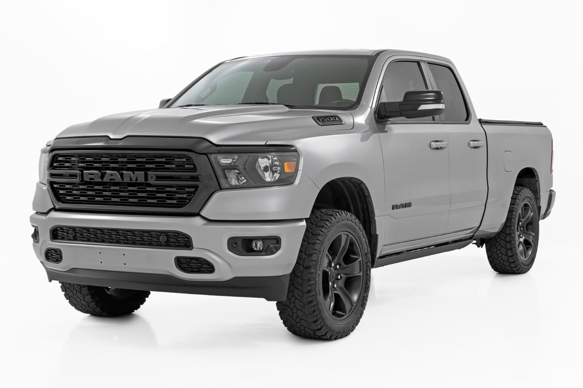 Ram 1500 TRX Power Running Boards - Rough Country - HT-Series - '21-'24